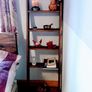 Rustic Walnut Blanket and Towel Ladder Image 7