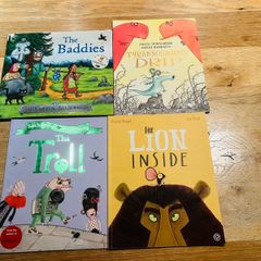 Julia Donaldson & Rachel Bright Kids Books x4 - The Lion Inside, 1 Hardback