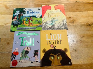 Julia Donaldson & Rachel Bright Kids Books x4 - The Lion Inside, 1 Hardback