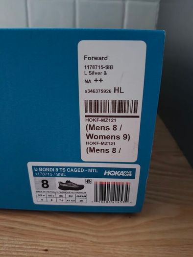 Hoka One One Bondi 8 Caged Stealth/Tech