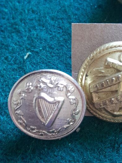 old Irish buttons