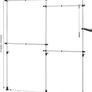 Wardrobe Telescopic  metal great storage solution Image 3
