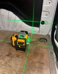 dewalt 360 green line lazer set