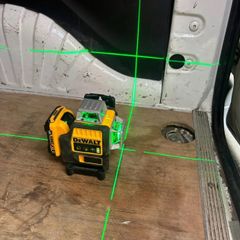 dewalt 360 green line lazer set