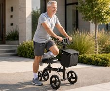 Folding Knee Scooter for Foot and Ankle Injury Recovery