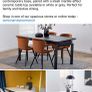 Kitchen dining table and four chairs Image 6