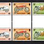 1987 Isle of Man 80th Anniversary of Tourist Trophy Motor-Cycle Races Gutter Pairs  Commemorative Stamps Mint Never Hinged (MNH) Image 2