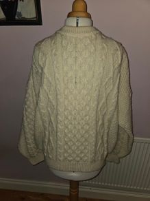 100% Irish Wool Jumper - XL size