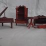 Doll house furniture, Jean West Germany, minis , miniature Image 10