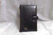 Black Leather Notebook Cover