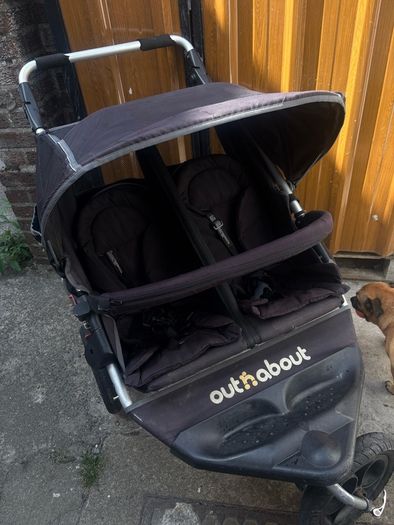 OutNAbout double pram stroller