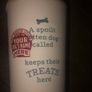 New Personalised dog treat jar/ container. Image 4