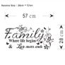 Wall Stickers Decal, House, Home Decor,Living Room, Hall, Bedroom Decoration. Image 4