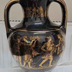 Large Vase with 24 k gold
