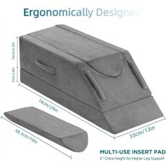 Leg elevation pillow