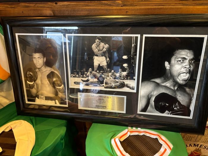 Muhammad Ali framed