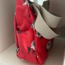 Red Cath Kidston Rose Handbag Image 9