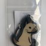 Monster Hunter Rise Cat Keyring & Outriders Pin Badge Set Image 3