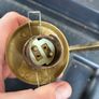 Brass wall light Image 6