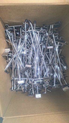 Slatwall Display Hooks & Accessories (215 Pieces)