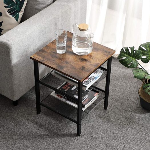 2 x New Side Tables Living Room Bedroom - FREE P&P