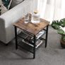 2 x New Side Tables Living Room Bedroom - FREE P&P Image 2