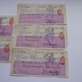 5 Vintage Cheques from Ulster Bank with Consecutive numbers (1892) Image 3