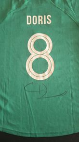 Caelan Doris signed Ireland rugby jersey