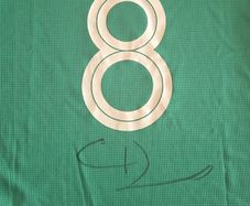 Caelan Doris signed Ireland rugby jersey