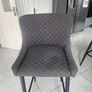3 x charcoal jysk bar stools Image 2