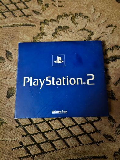 PlayStation 2 with games