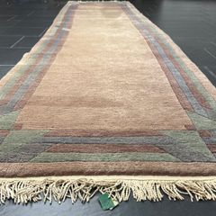 Beautiful Nepalese Rug Runner 3.35x 0.85m (Neparun)