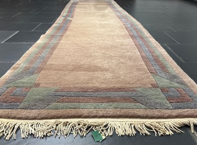 Beautiful Nepalese Rug Runner 3.35x 0.85m (Neparun)