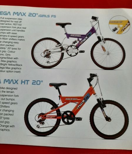 Vintage Raleigh catalogue