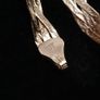 9kt white gold braided herringbone bracelet Image 3