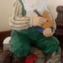 Xmas Part Cast Iron Stocking Holder Image 6