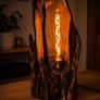 Hand-Carved Driftwood Lamp - Tall 60cm Piece Image 5
