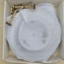 Vintage serving stand - Karlovarsky Porcelan Czechoslovakia Image 9