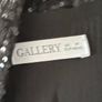 Gallery Long Black Sequence Duster Coat / Kimono Style Image 6