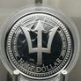 1oz Fine 9999 Silver Bullion Trident 2024 Coin. Image 2