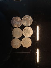 Dublin Millennium 50p free shipping  6 for 20euro