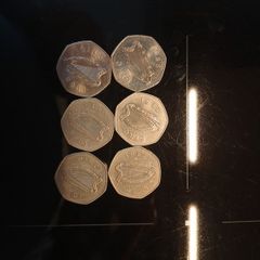 Dublin Millennium 50p free shipping  6 for 20euro