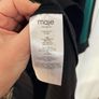 Maje Black & Green Dress Image 5