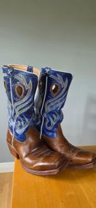 Full Leather Cowboy Boots Eu size 44.5 / UK size 9.5