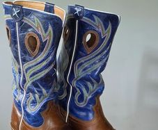 Full Leather Cowboy Boots Eu size 44.5 / UK size 9.5