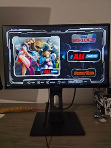 23 inch full hd monitor with built-in speaker.
