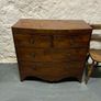 Georgian Bow Front Chest of Drawers. Image 2