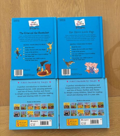 Learn to read Ladybird Books