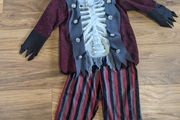 Skeleton costume with hat and mask - 3-4 years