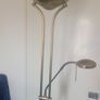 large brass floor lamp Image 2